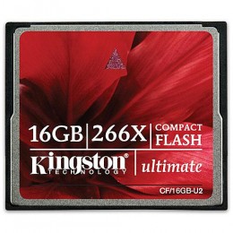 Kingston 16GB CompactFlash Ultimate 266X Card