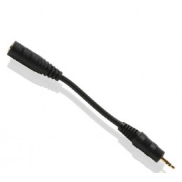 Choseal Q-320 2.5mm Male to 3.5mm Female Cable 0.1M