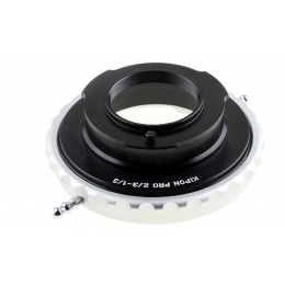 Kipon PRO 2/3-1/3 2/3 Mount Lens to 1/3 Camera Body Adapter