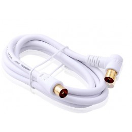 Choseal Q-325 TV RF RCA Male to Male Cable 1M
