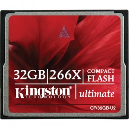 Kingston 32GB CompactFlash Ultimate 266x Card