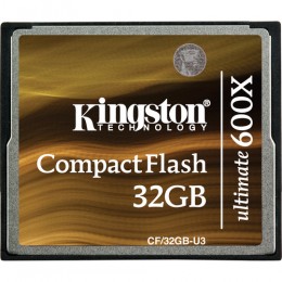 Kingston 32GB Ultimate CompactFlash 600x Memory Card