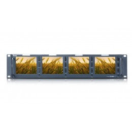 Ruige TL400NP-4 Rack Mount LCD Monitor 4 x 4-inch