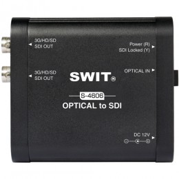 Swit S-4606 Portable Optical to SDI Converter