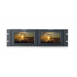 Ruige TLS701SD-2 Rack Mount LCD Monitor 2 x 7-inch
