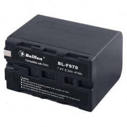 Beillen BL-F970 Li-ion Battery 47WH for Sony DV Camera