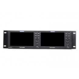 Konvision KVM-7050W-2  LCD  Rackmount Dual Monitor 2x7-Inch