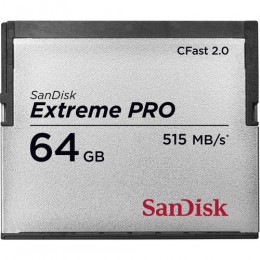 SanDisk 64GB Extreme PRO CFast 2.0 Memory Card (515MB/s)