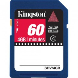 Kingston 4GB Class-4 SDHC Video Memory Card
