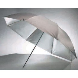 Boling  White & Silver Double Flash Umbrella  33"/36"/40"/43"