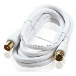 Choseal Q-225A TV RF F-Type Cable 5M