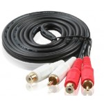 Choseal Q-382 Male to Female RCA Cable 3M