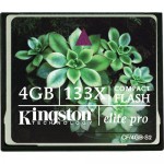 Kingston 4GB CompactFlash Elite Pro Memory Card 133x