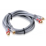 Choseal AH-5405 Two Male to Two Male AV Extending Cable 1.5M