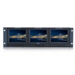 Ruige TLS560HD-3 Rack Mount LCD Monitor 3 x 5.6-inch