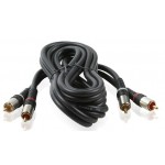 Choseal QC-598 Two Male to Two Male AV Extending Cable 1.8M
