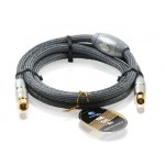 Choseal Q-851 TV RF F-Type Cable 3M