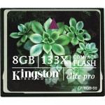Kingston 8GB CompactFlash Elite Pro Memory Card 133x