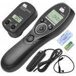 PixelTW-282/S2 Wireless Shutter Remote Control Release + RC-201/S2 Remote Shutter Release Cable for Sony DSLR Camera