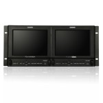 Konvision KVM-9030W-2 Rackmount LCD Monitor 2x8.9-Inch