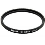 Nikon 58mm Clear NC Glass Filter 