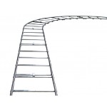 QF QFYS 1.5M Straight Heavy-duty Stainless Shooting Track