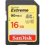 SanDisk 16GB Extreme SDHC Memory Card UHS-I Memory Card