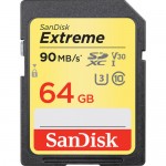 SanDisk 64GB Extreme Pro SDXC UHS-I Memory Card (90MB/s)