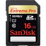 SanDisk 16GB Extreme Pro SDHC UHS-I Memory Card